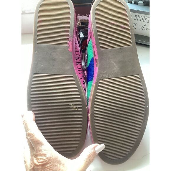 Kenneth Cole Reaction Hand Painted Barbie Core Ken Shoes Sz 12 - Picture 13 of 13